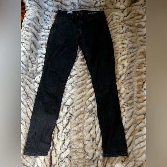 Gap 1969 Denim - Gap Classic Black Skinny Jeans for Women